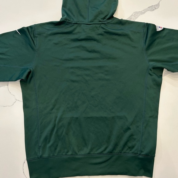 Nike NFL Official On Field Apparel Jets Hoodie Mens Size Medium Retailed At $75 - Picture 3 of 4